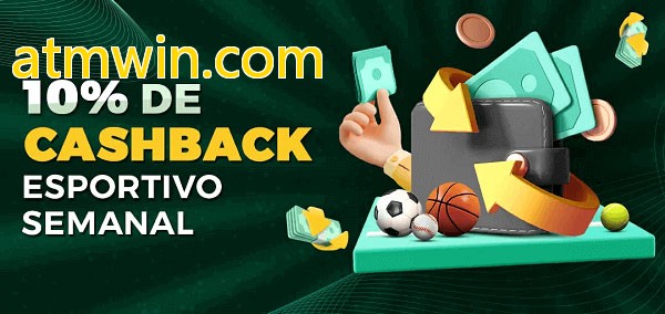 10% de bônus de cashback na atmwin.com